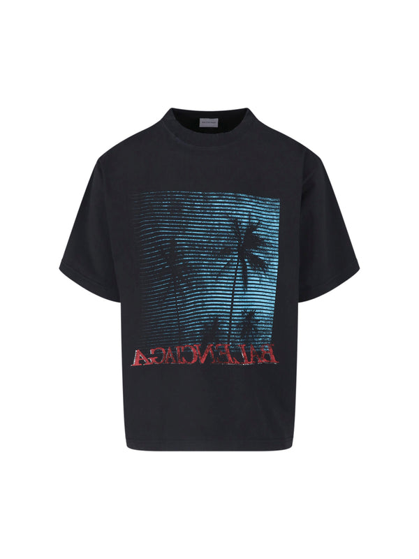 Balenciaga Tuvo 100% Cotton t-shirt in black
