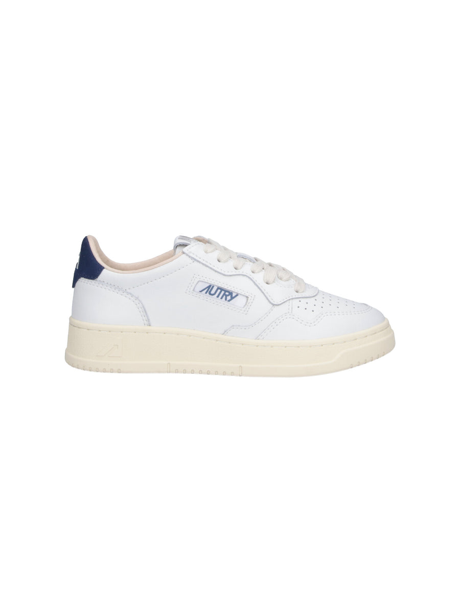 Autry Upper: 100% Cow Leather sneakers in white