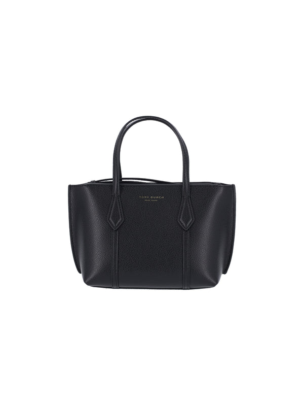 Tory Burch 100% Cow Leather tote bag in black