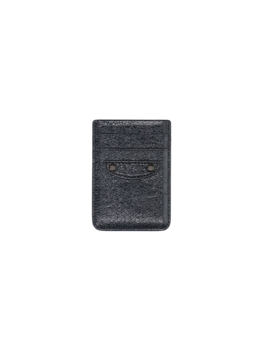 Balenciaga 100% Lamb Leather wallet in black