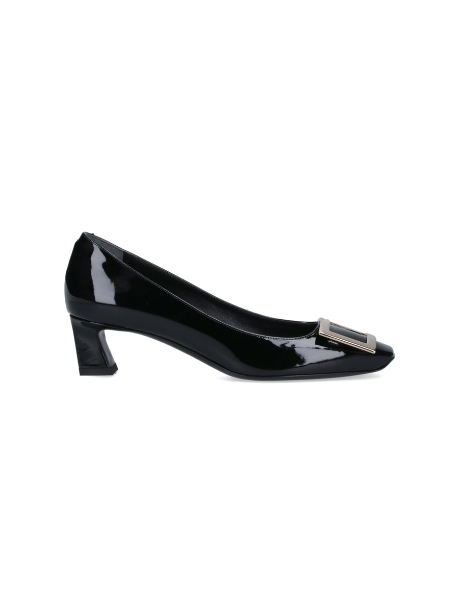 Roger Vivier 100% Calf Leather heel in black