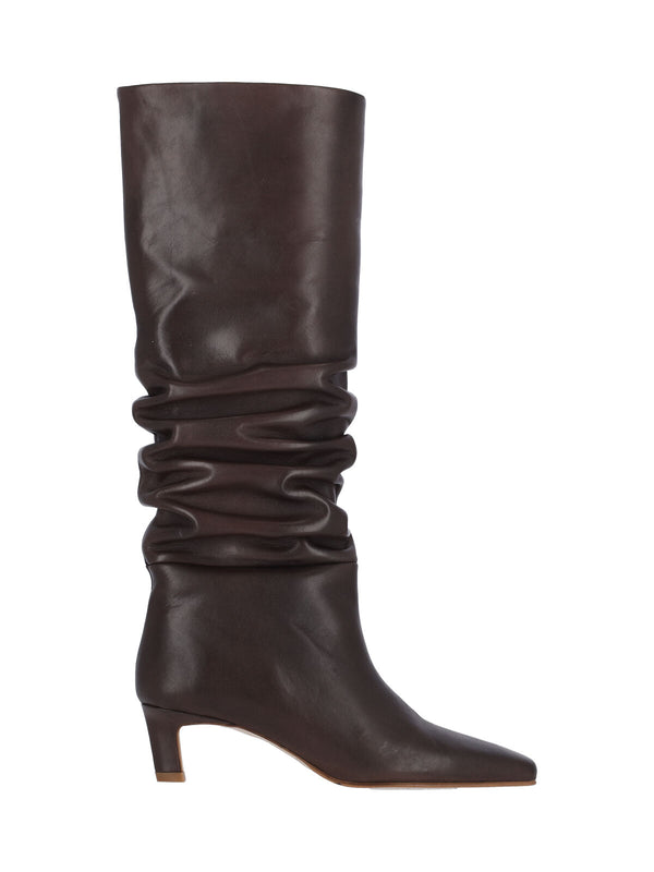 Alohas Upper: 100% Cow Leather boot in brown