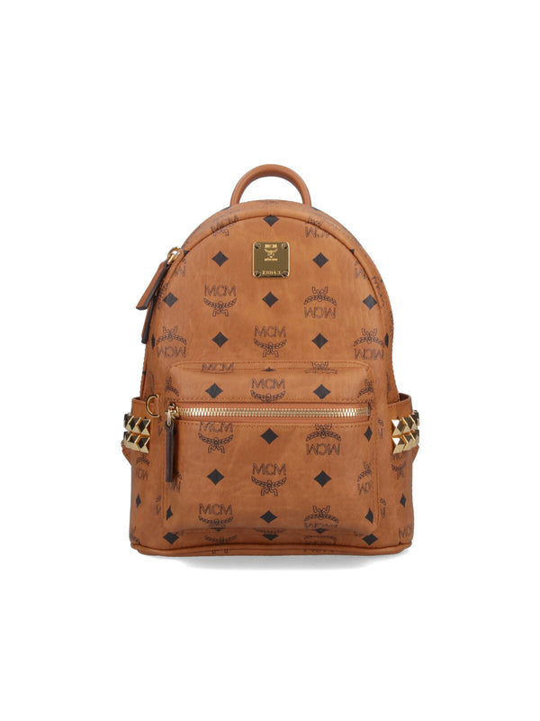 MCM 63% Polyurethane backpack in brown