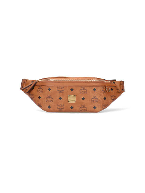 MCM 63% Polyurethane belt bag in brown