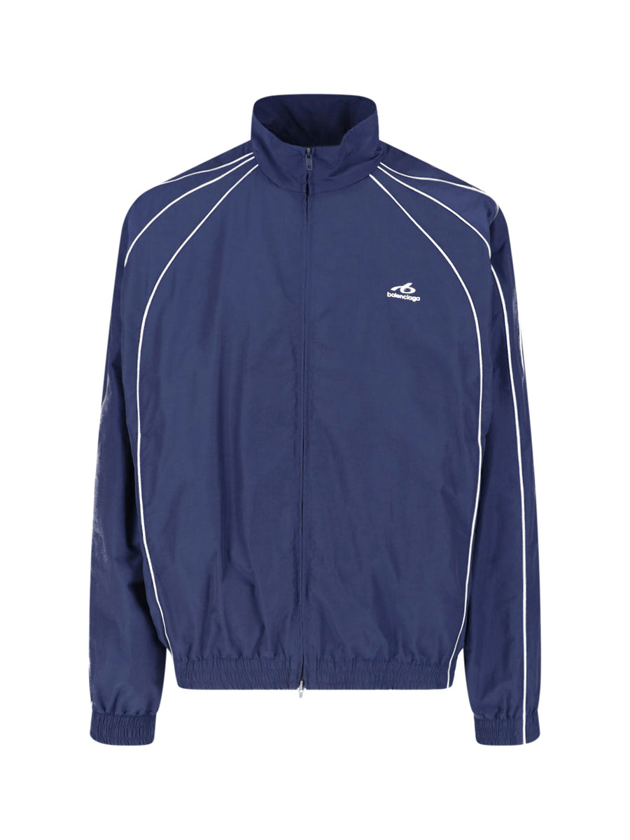 Balenciaga 50% Cotton jacket in navy