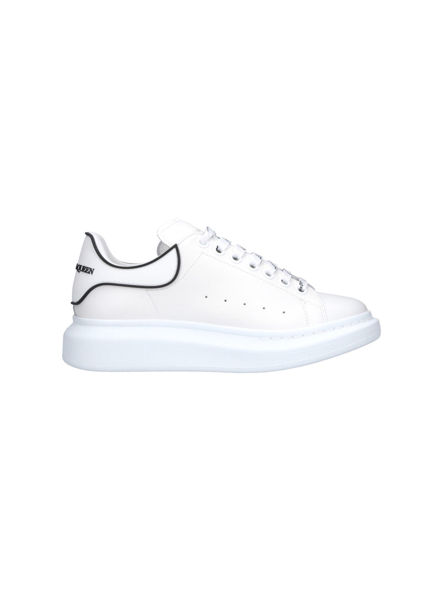 Alexander McQueen Wiaii 100% Calf Leather sneaker in white