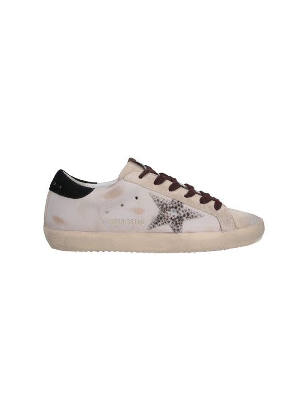 Golden Goose Upper: 100% Cow Leather sneakers in white