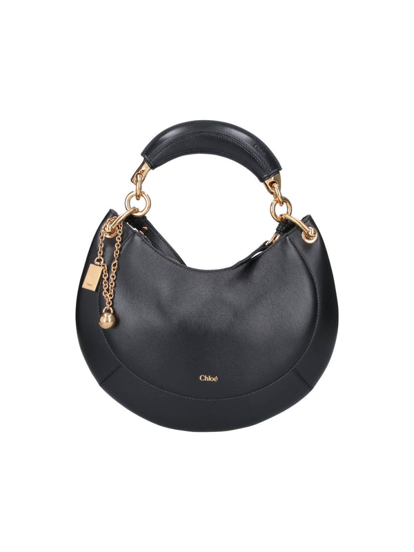 Chloè 100% Lamb Leather shoulder bag in black