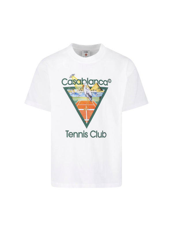 Casablanca 100% Organic Cotton t-shirt in white