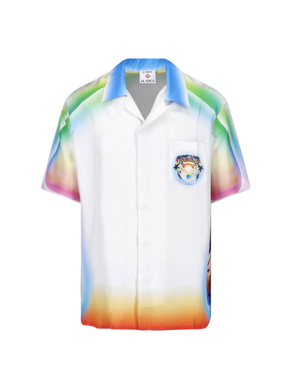 Casablanca 100% Silk shirt in multicolor