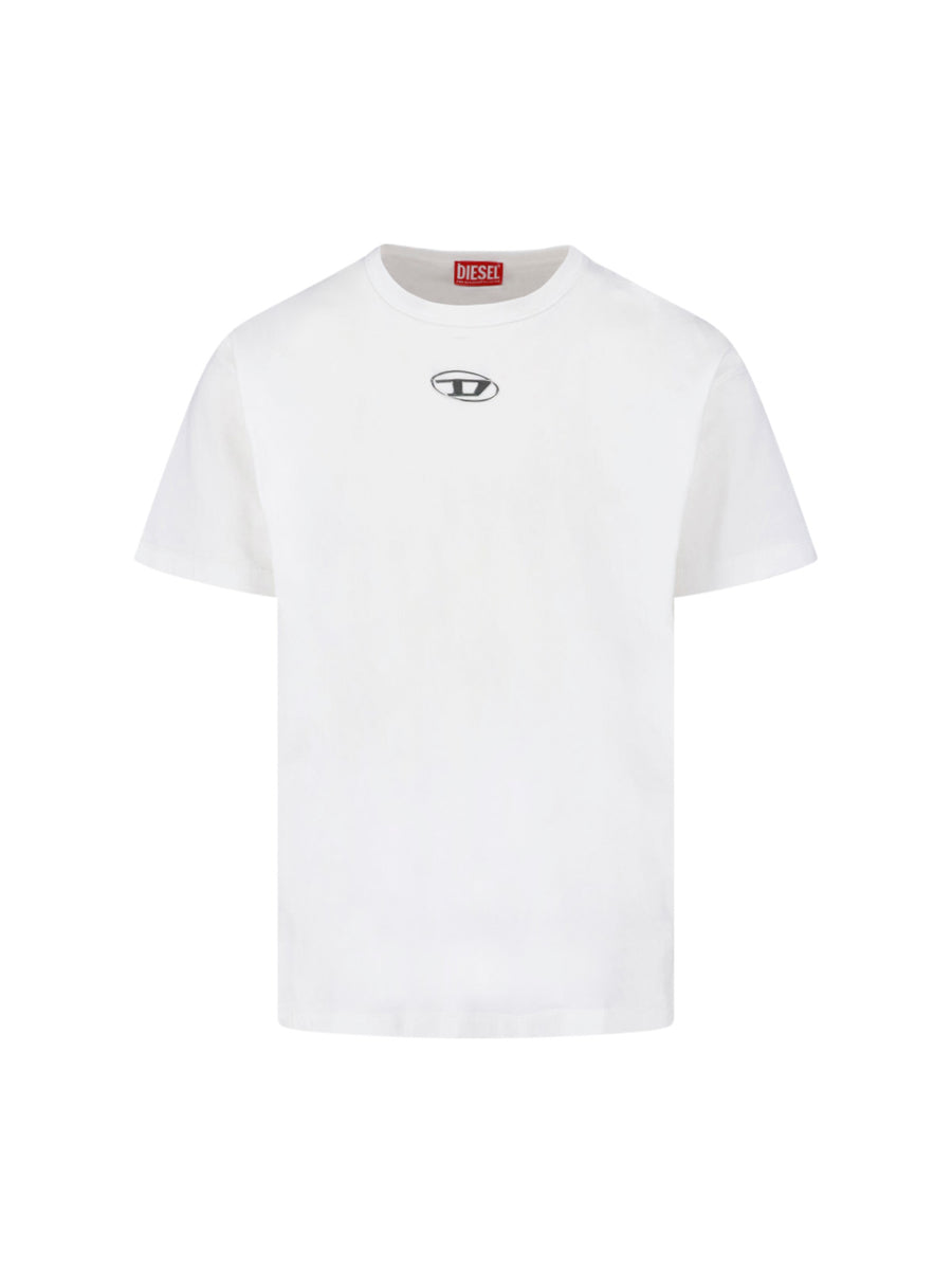 Diesel 100% Cotton t-shirt in white