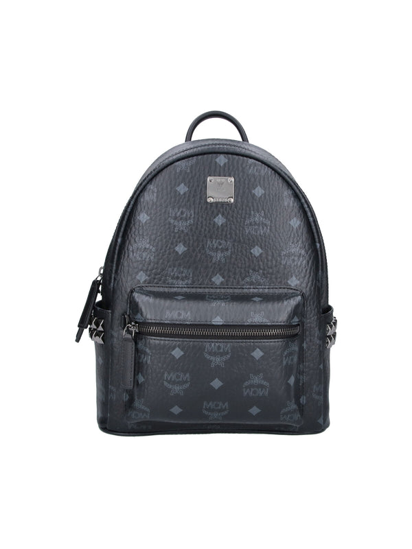 MCM 63% Polyurethane backpack in black