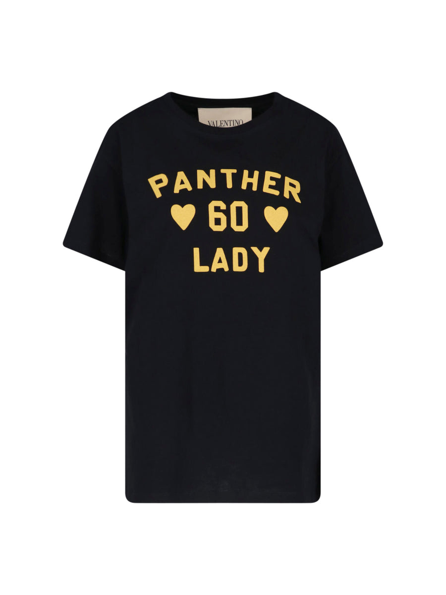 Valentino 100% Cotton t-shirt in black