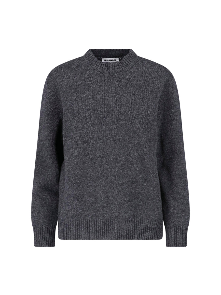Jil Sander 100% Wool sweater in gray