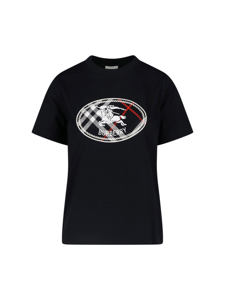Burberry 100% Cotton t-shirt in black
