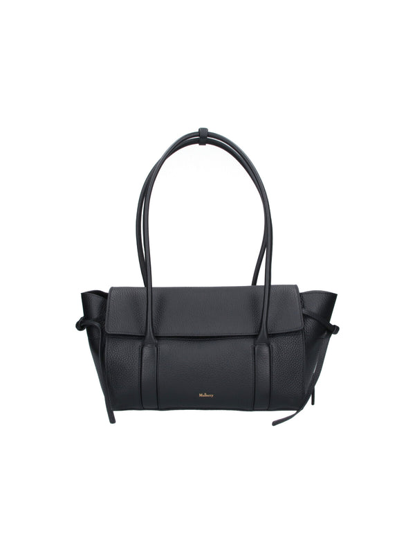 Mulberry 100% Bovine Leather shoulder bag in black