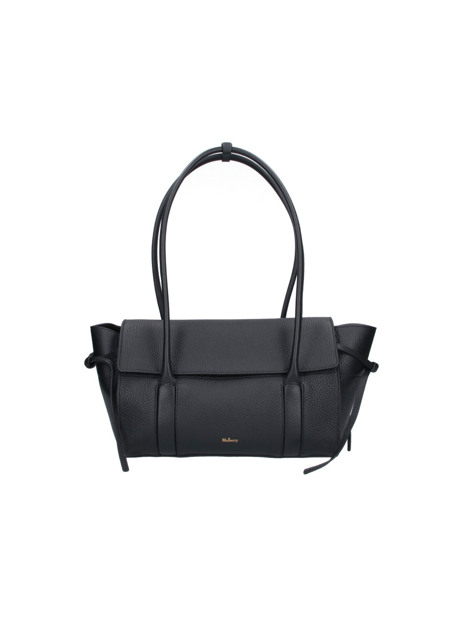 Mulberry 100% Bovine Leather shoulder bag in black