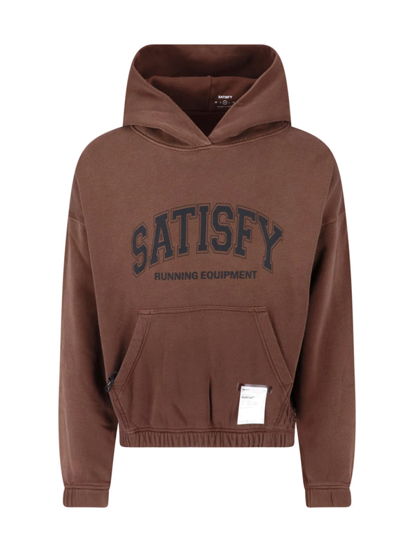 Satisfy hoodie in brown