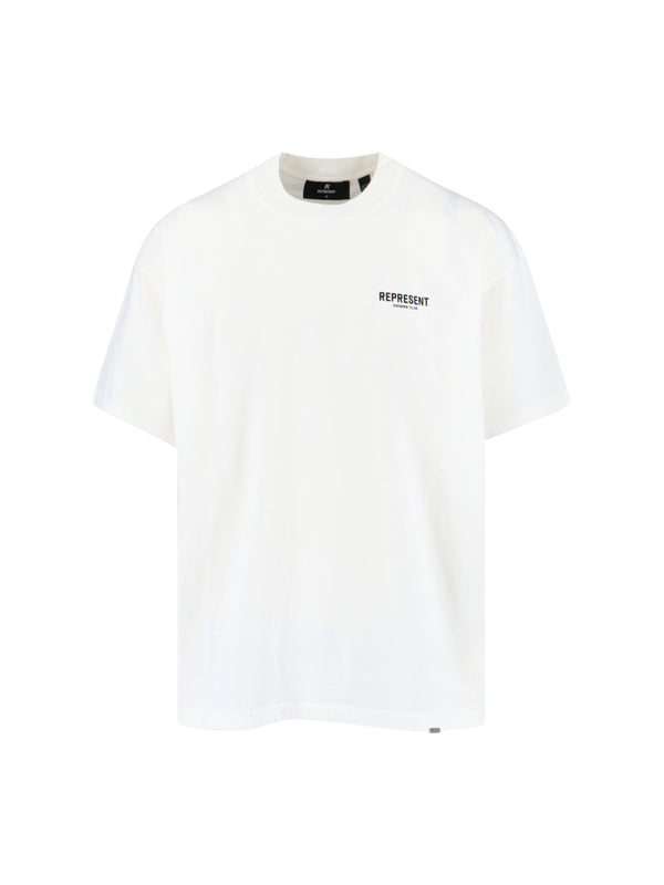 Represent 100% Cotton t-shirt in white