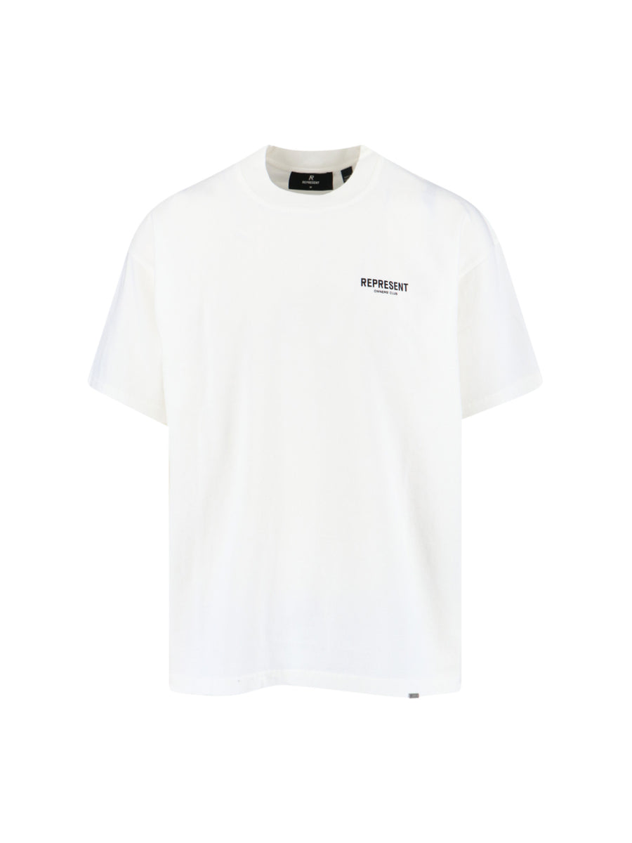 Represent 100% Cotton t-shirt in white