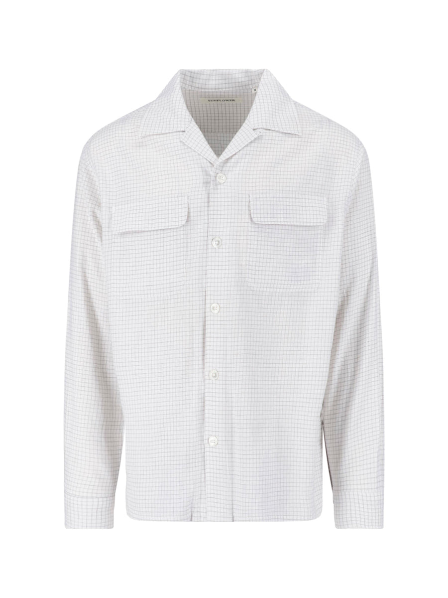 Sunflower 100% cotton shirt in white