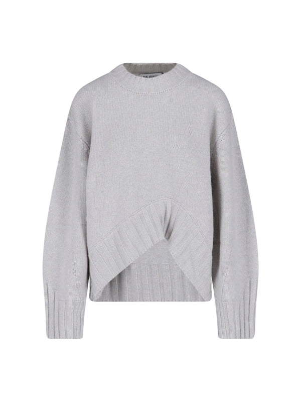The Attico Wool blend sweater in gray