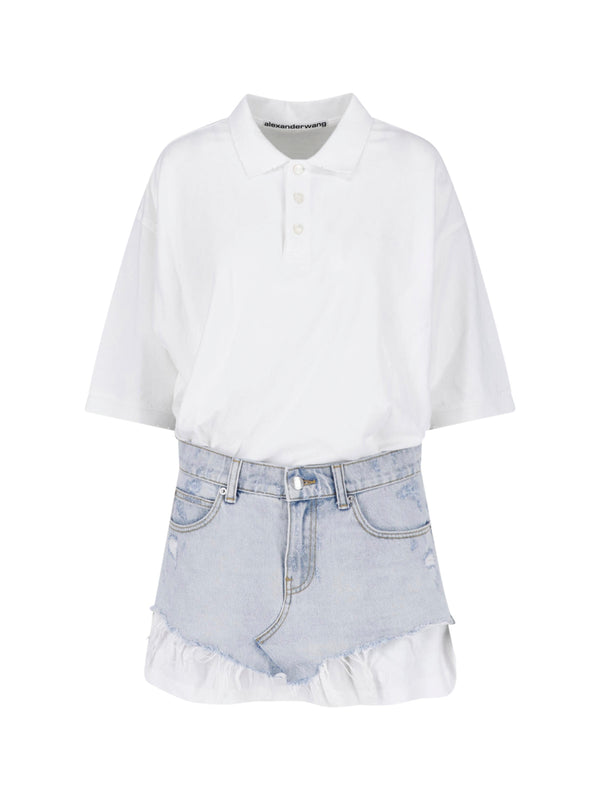 Alexander Wang 100% Cotton dress in white