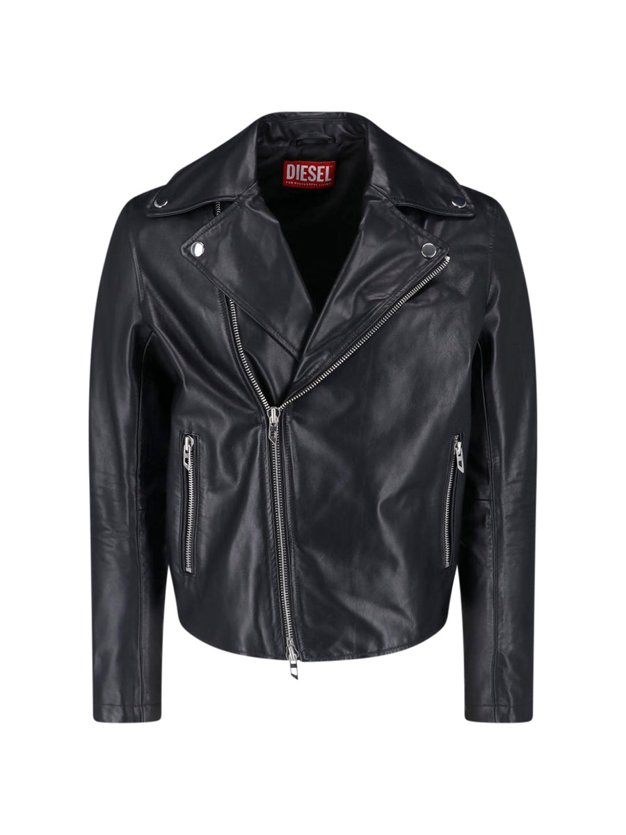 Diesel 100% Cowhide jacket in black