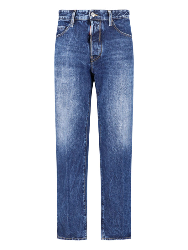 Dsquared2 100% Cotton jeans in blue
