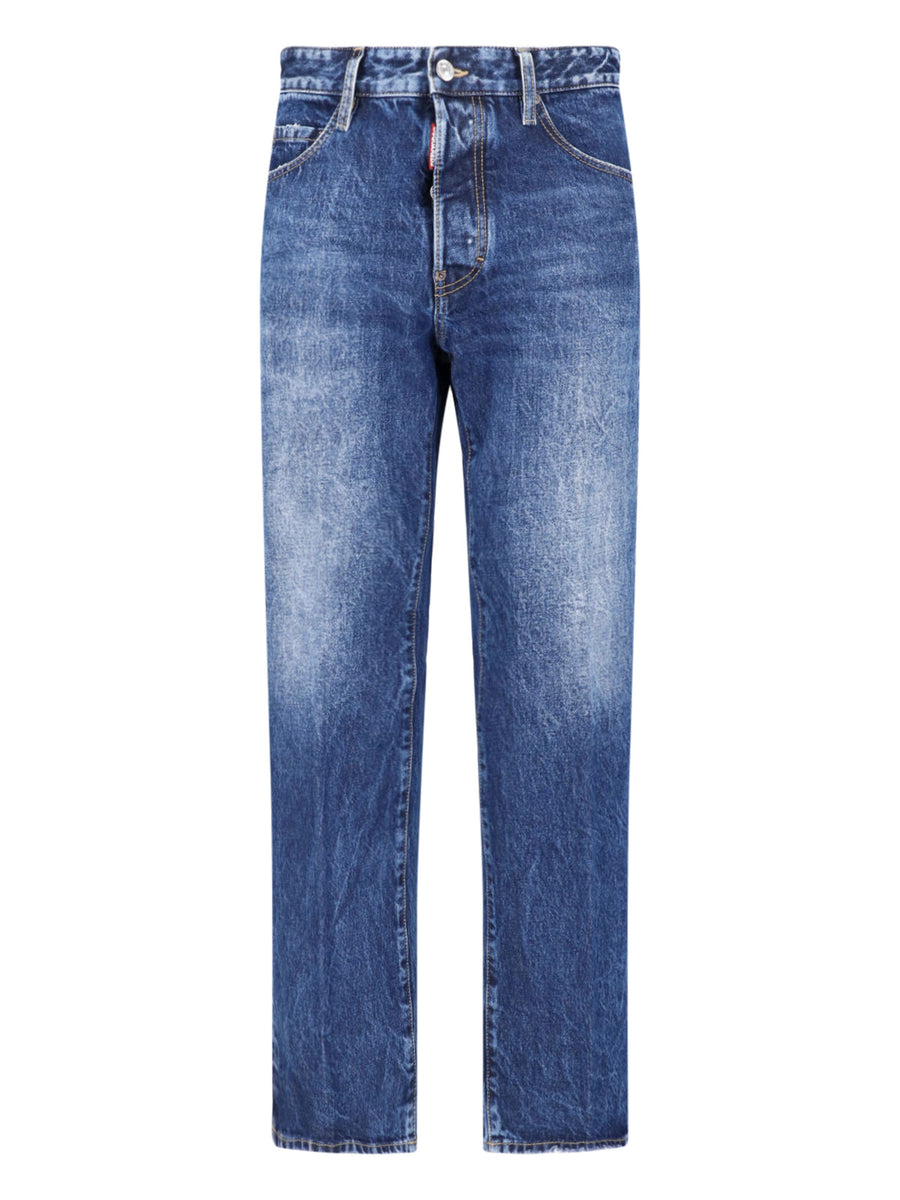 Dsquared2 100% Cotton jeans in blue
