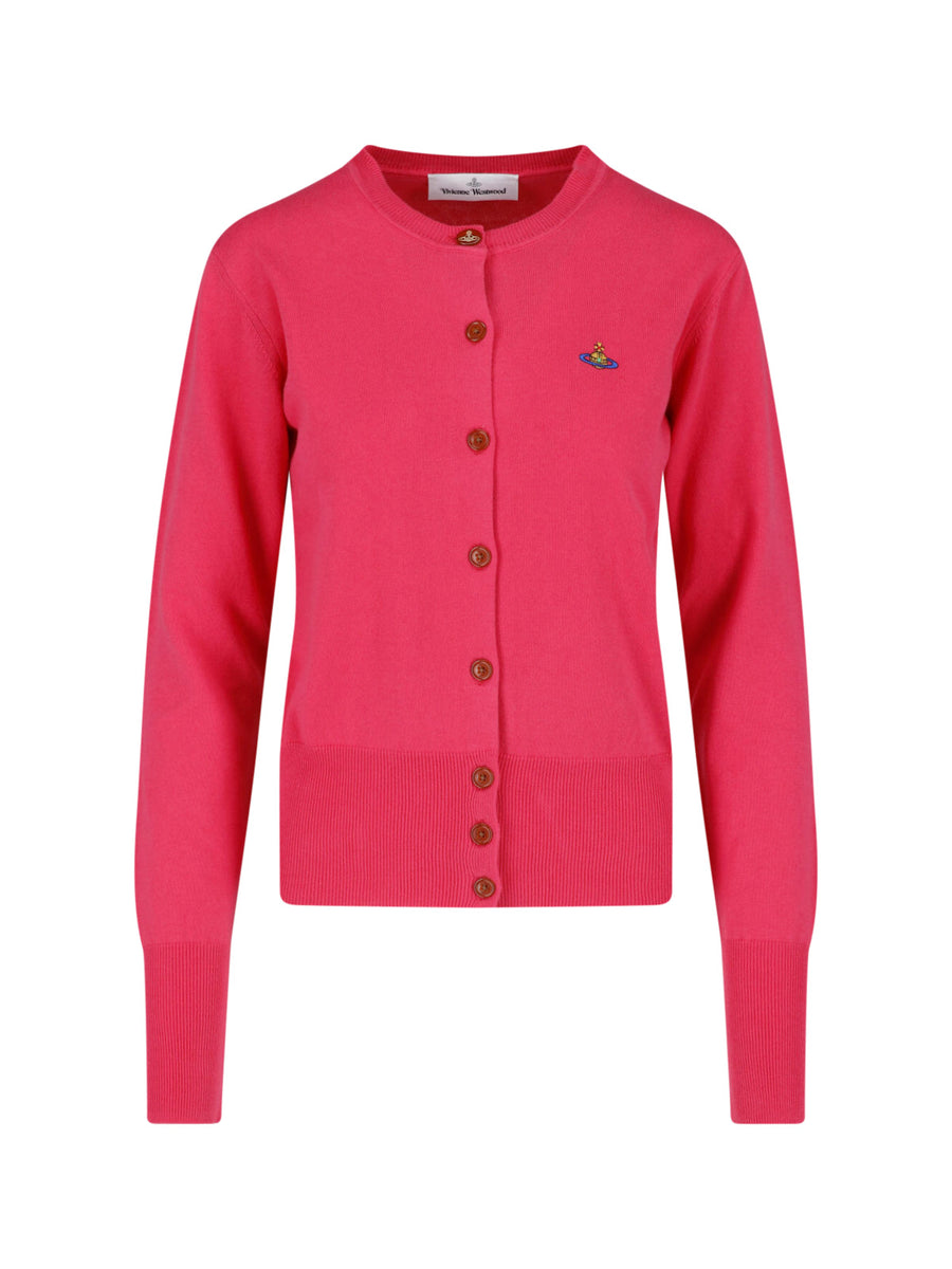 Vivienne Westwood 85% Cotton cardigan in pink