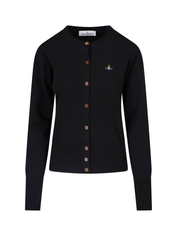 Vivienne Westwood 85% Cotton cardigan in black