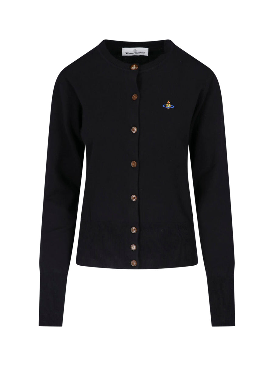 Vivienne Westwood 85% Cotton cardigan in black