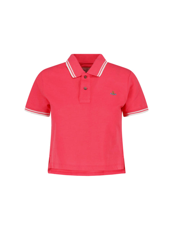Vivienne Westwood 100% Cotton polo in pink