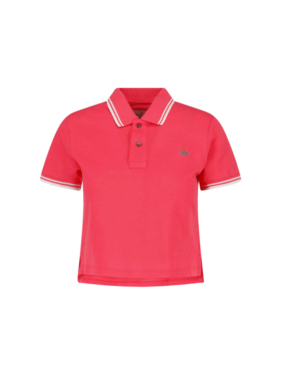 Vivienne Westwood 100% Cotton polo in pink