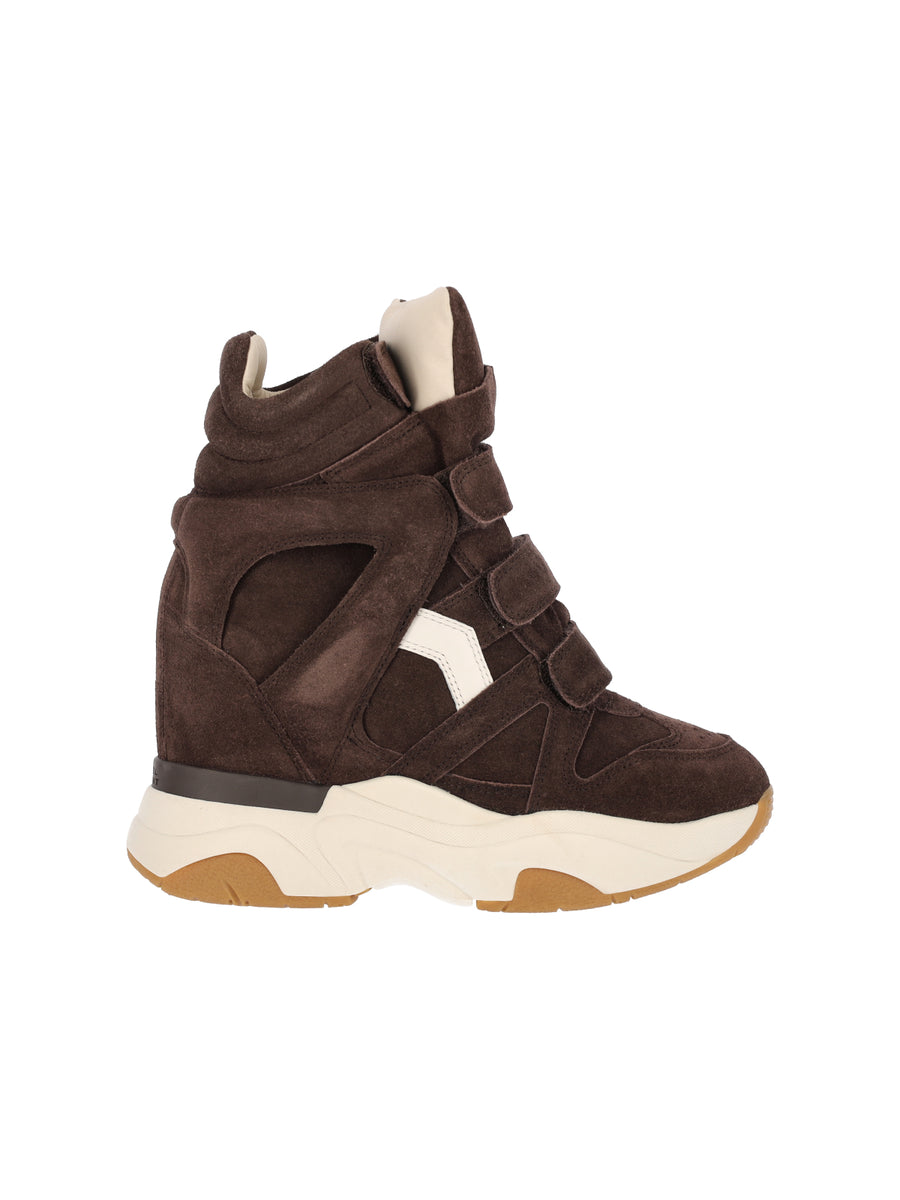 Isabel Marant 95% Calf Leather sneaker in brown