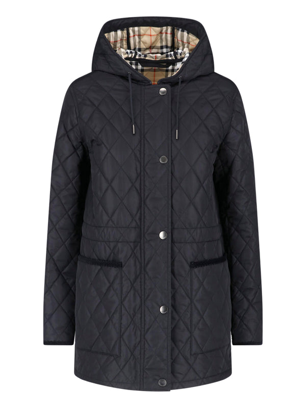 Burberry 100% Polyamide down jacket in black