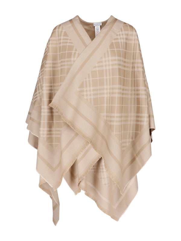 Burberry 67% Wool cape in beige