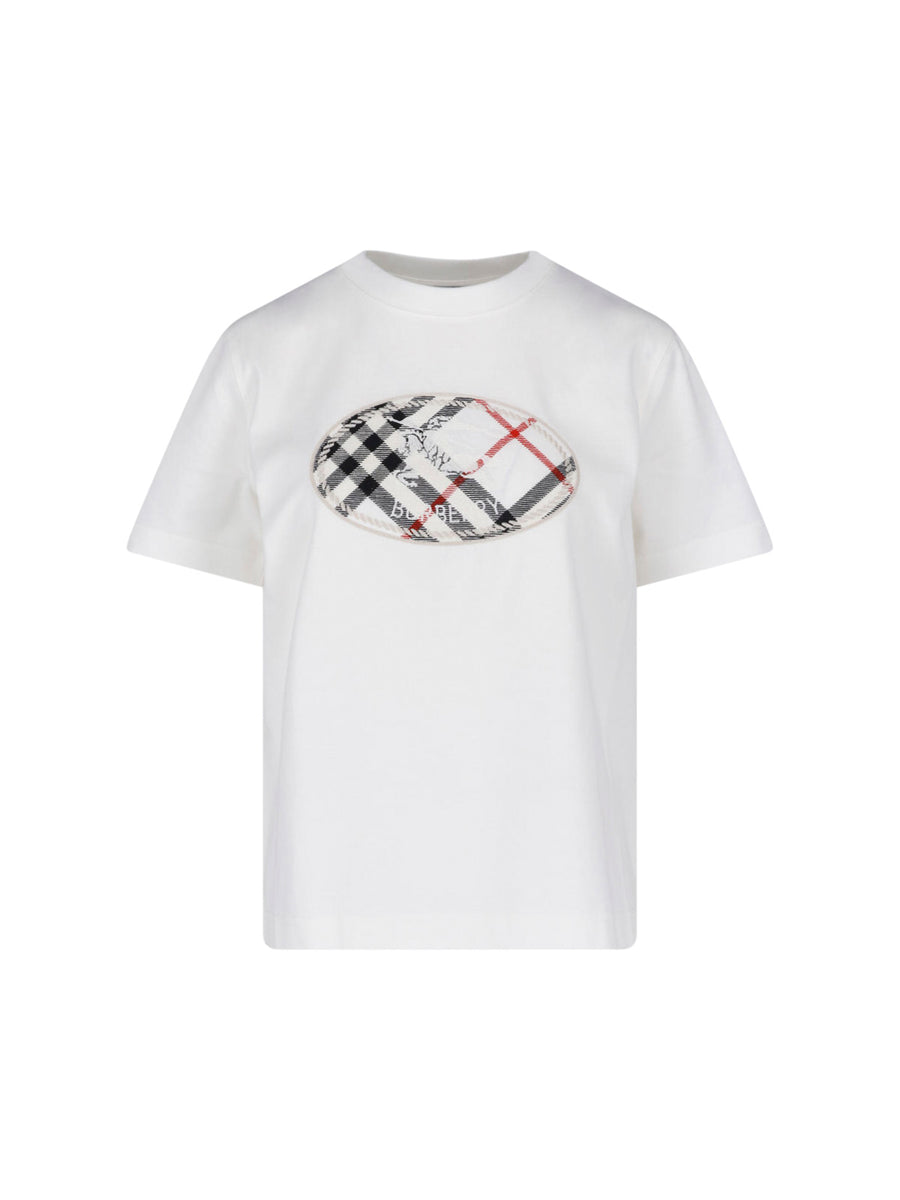 Burberry 100% Cotton t-shirt in white