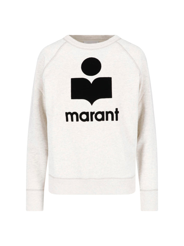 Marant Etoile 88% Cotton sweatshirt in white