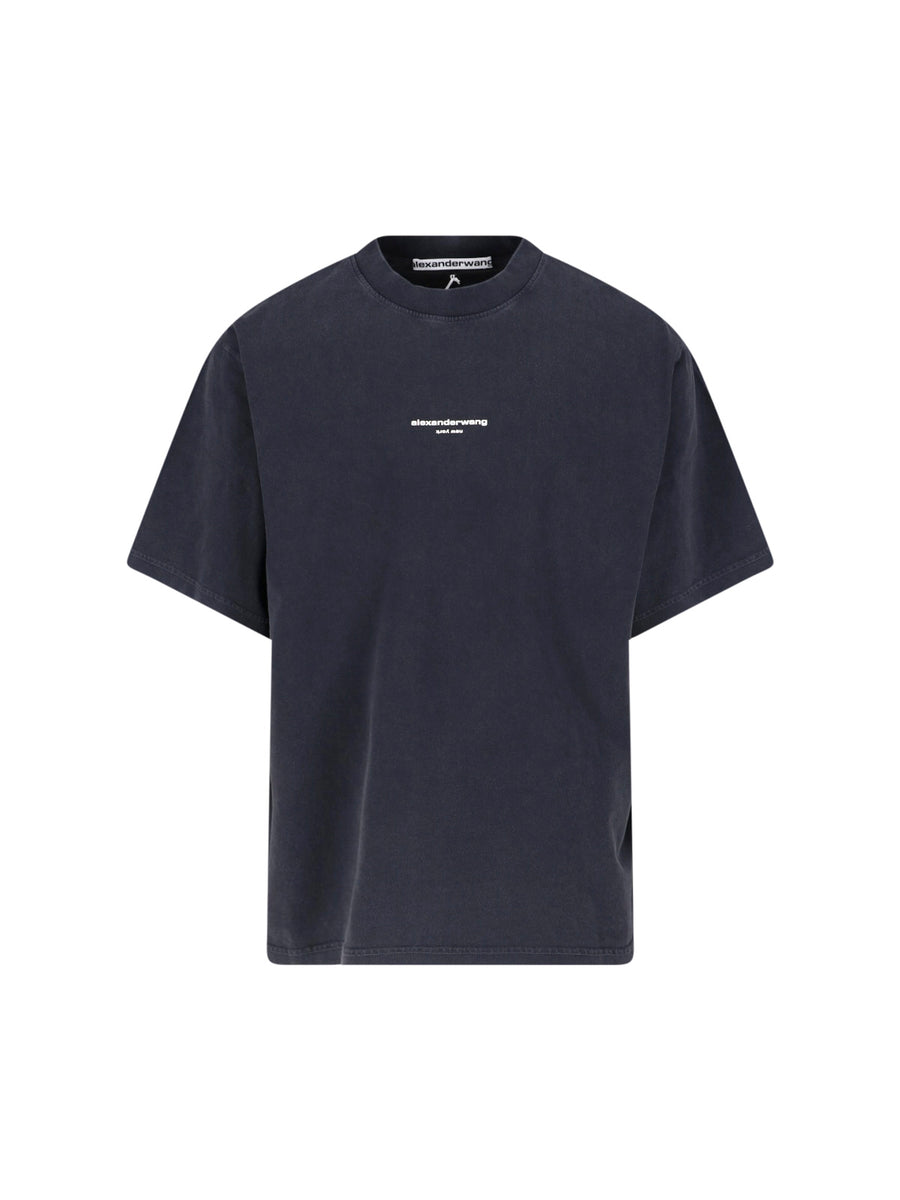 Alexander Wang 100% Cotton t-shirt in black