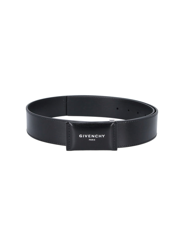 Givenchy 100% Calf Leather belt in black