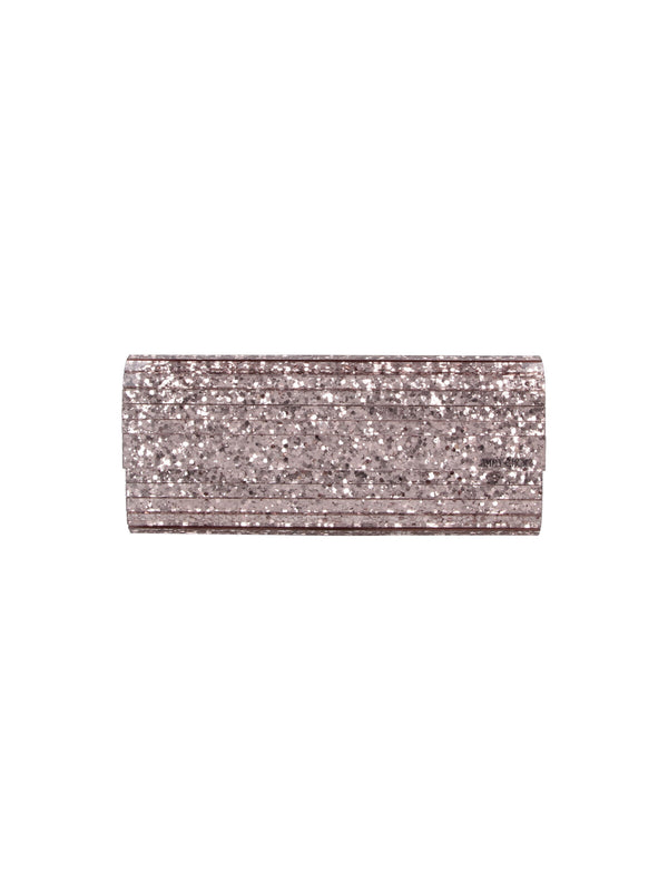Jimmy Choo Outer: 63% Plexy clutch in pink