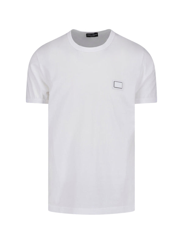 Dolce & Gabbana 100% Cotton t-shirt in white