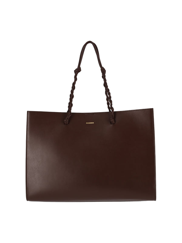 Jil Sander 100% Bovine Leather tote bag in brown