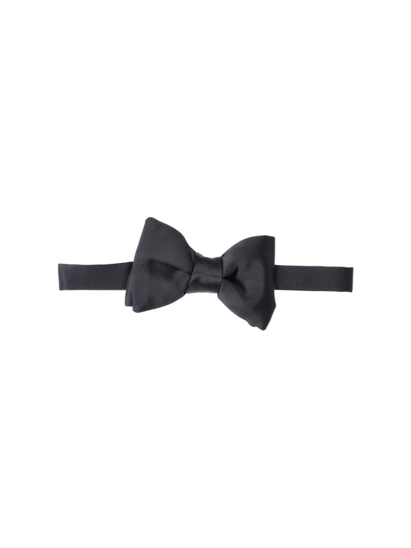 Tom Ford 100% Silk Mulberry bow tie in black