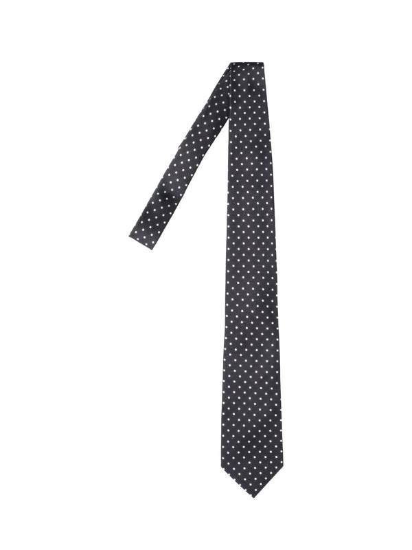 Tom Ford 100% Silk Mulberry necktie in black
