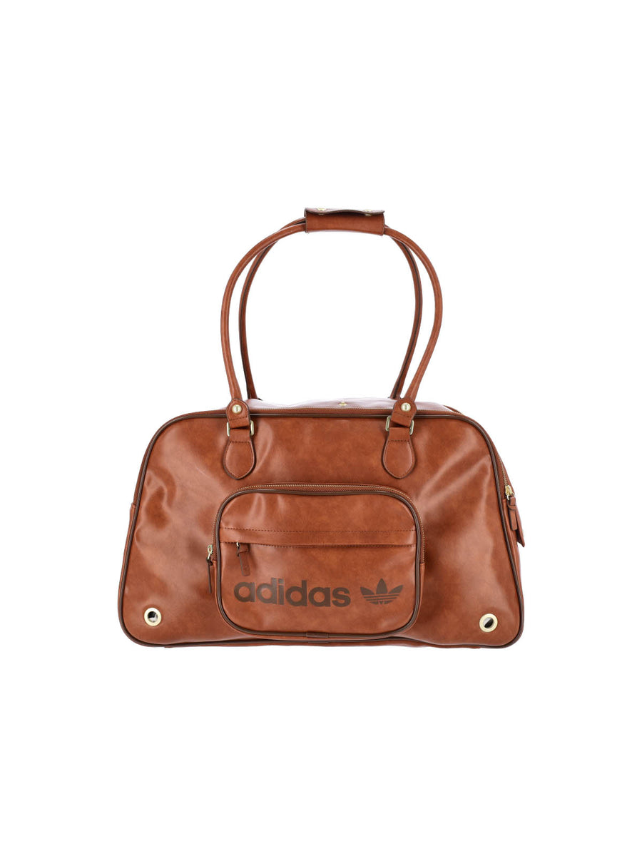Adidas 65% Polyurethane shoulder bag in brown