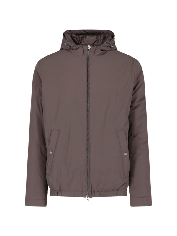 Herno 86% Polyamide jacket in brown