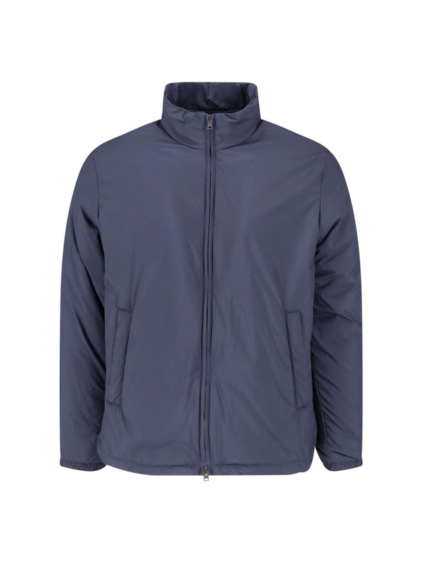 Herno 100% Polyester down jacket in blue